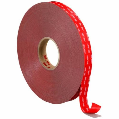 3M - 00250 - VHB Tape RP+110GF, Gray, 1 in x 36 yd, 45 mil, Film Liner, 9 Rolls/Case - 7100273262