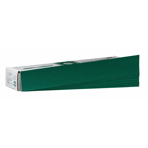 3M - 00538 - Green Corps Hookit Regalite Sheet, 2-3/4 in x 16-1/2 in, 100E, 50/Pack