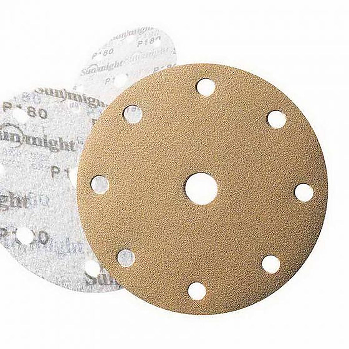 Sunmight - 00617 - Gold Open Coated Link Roll Sanding Disc, 6 Inch, P500 Grit, Premium Aluminum Oxide, PSA Attachment