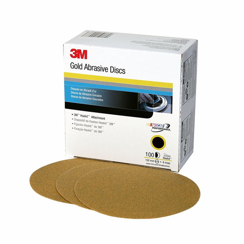 3M - 00972 - Hookit Gold Disc 216U, 6 in, P500A