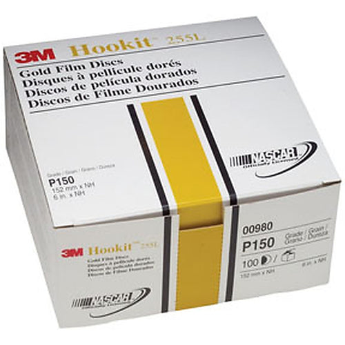3M - 00980 - Hookit Gold Disc 236U, 6 in, P150C