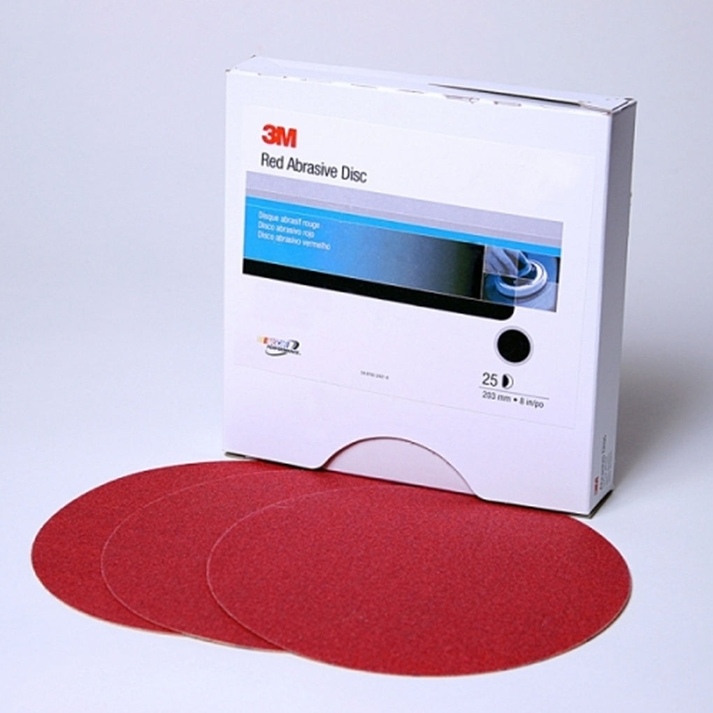 3M - 01105 - Red Abrasive Stikit Disc, 6 in, P800