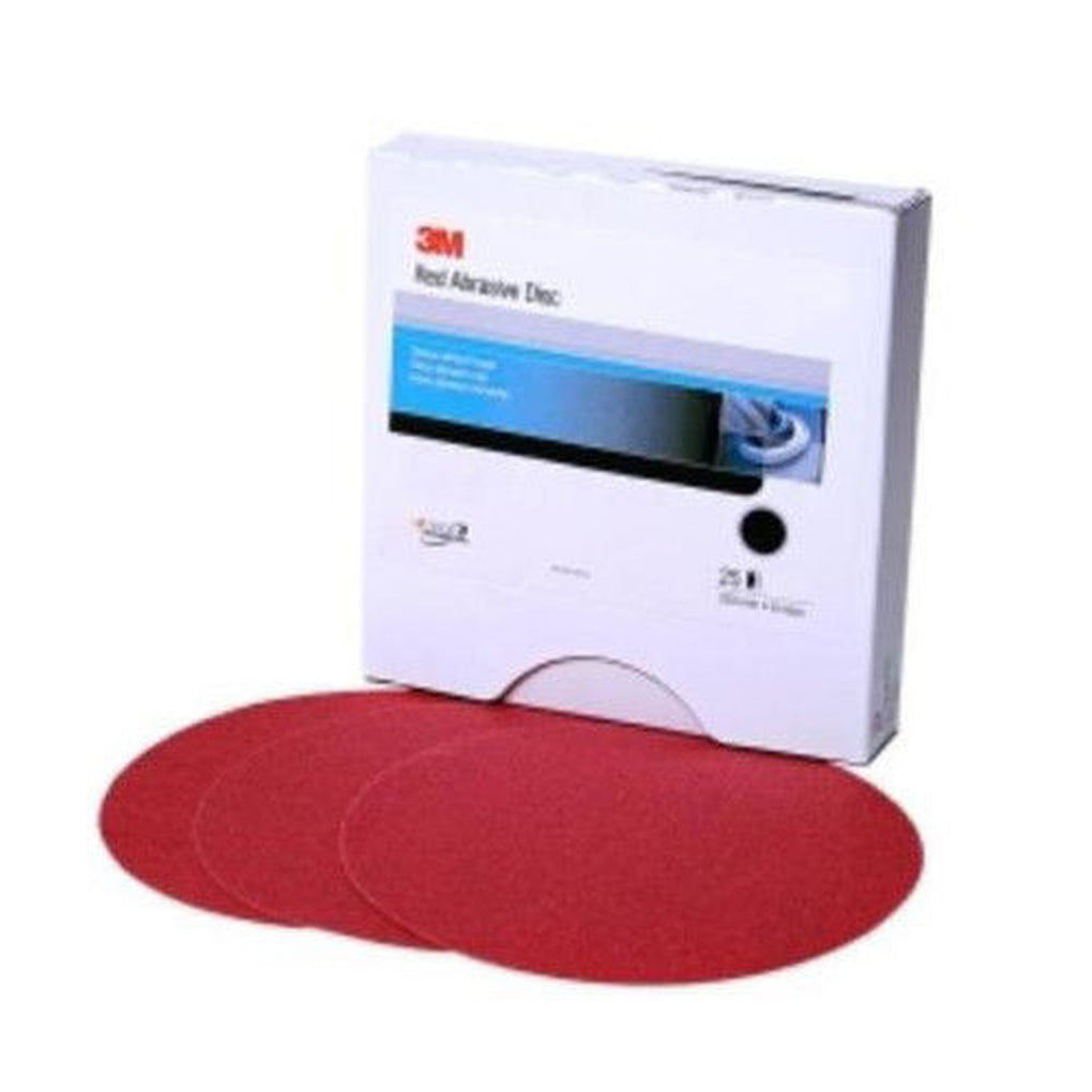 3M - 01106 - Red Abrasive Stikit Disc, 6 in, P600
