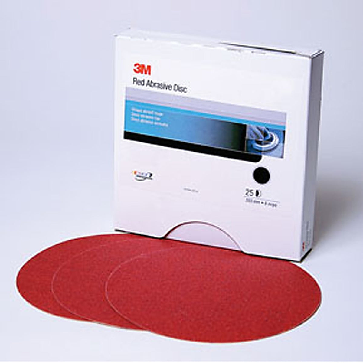 3M - 01110 - Red Abrasive Stikit Disc, 6 in, P240