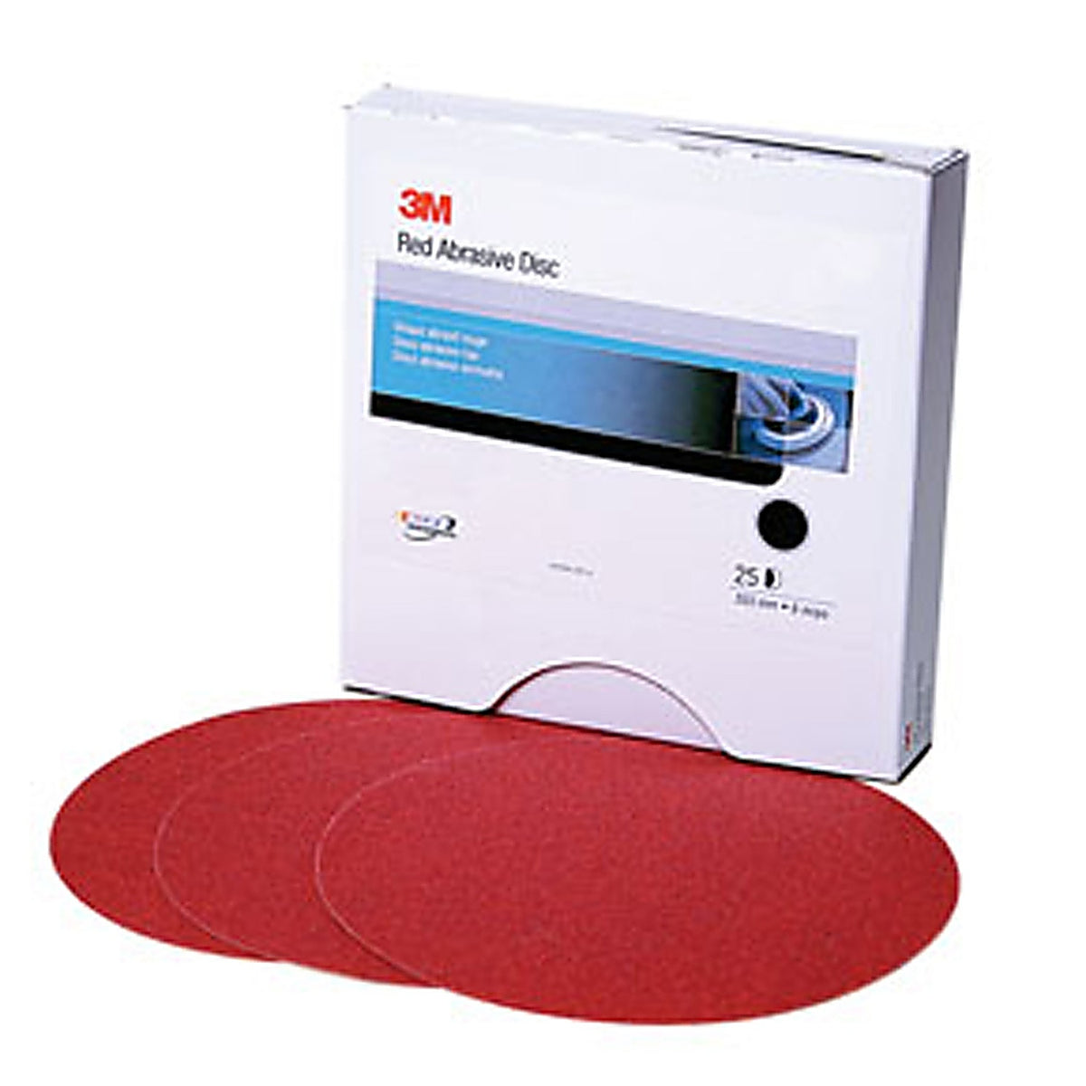 3M - 01113 - Red Abrasive Stikit Disc, 6 in, P150