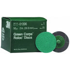 3M - 01396 - Green Corps Roloc Disc, 2 in, 50YF