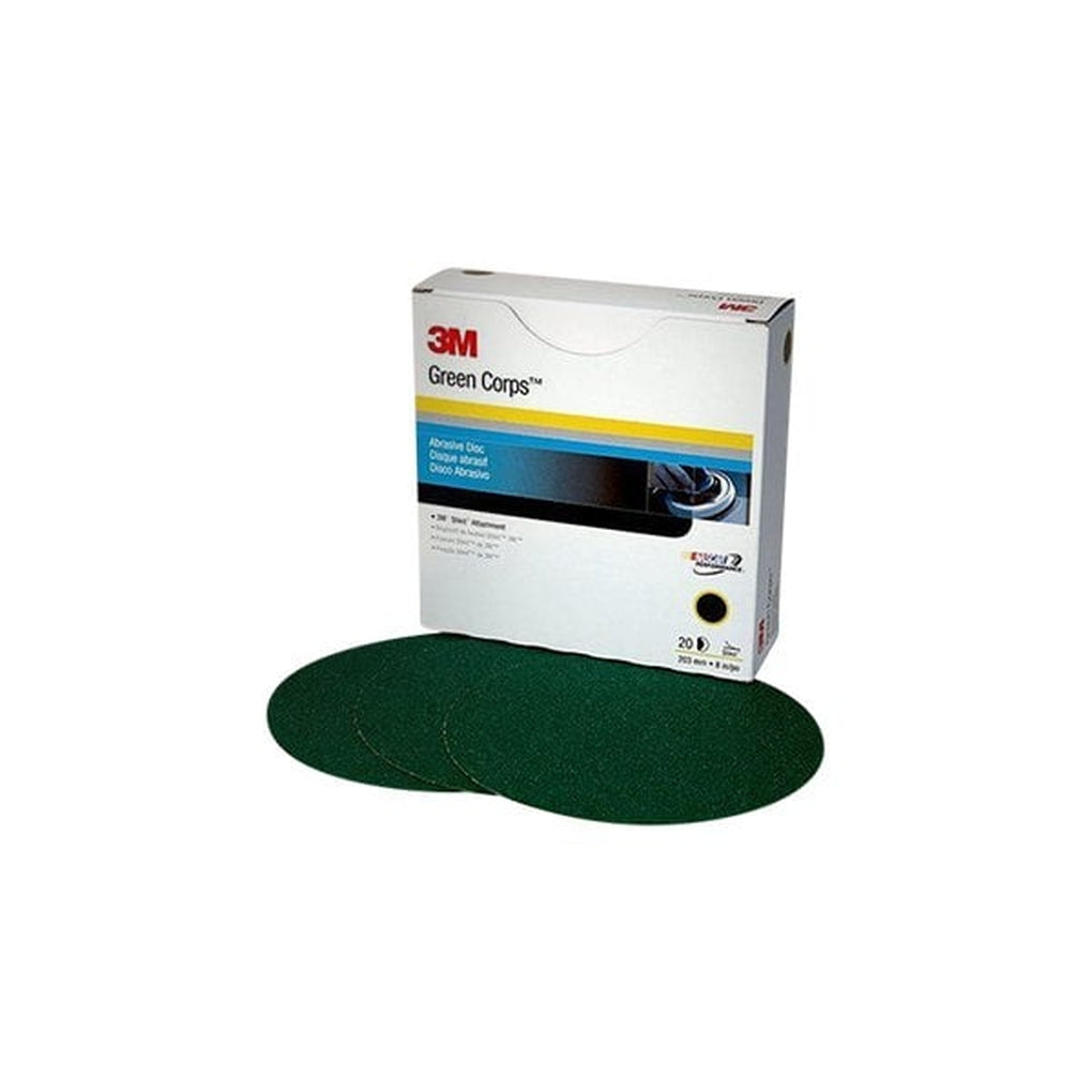 3M|01556|Green Corps Stikit Disc 255U, 8in, 60E, 50/discs