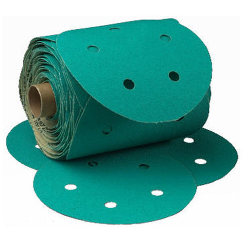 3M - 01566 - Stikit Green Disc Roll Dust Free, 6 in, 100/roll - 60010005860