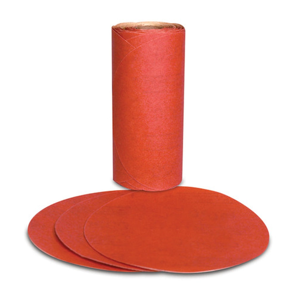 3M - 01608 - Red Abrasive Stikit PSA Disc, 5 in, P120