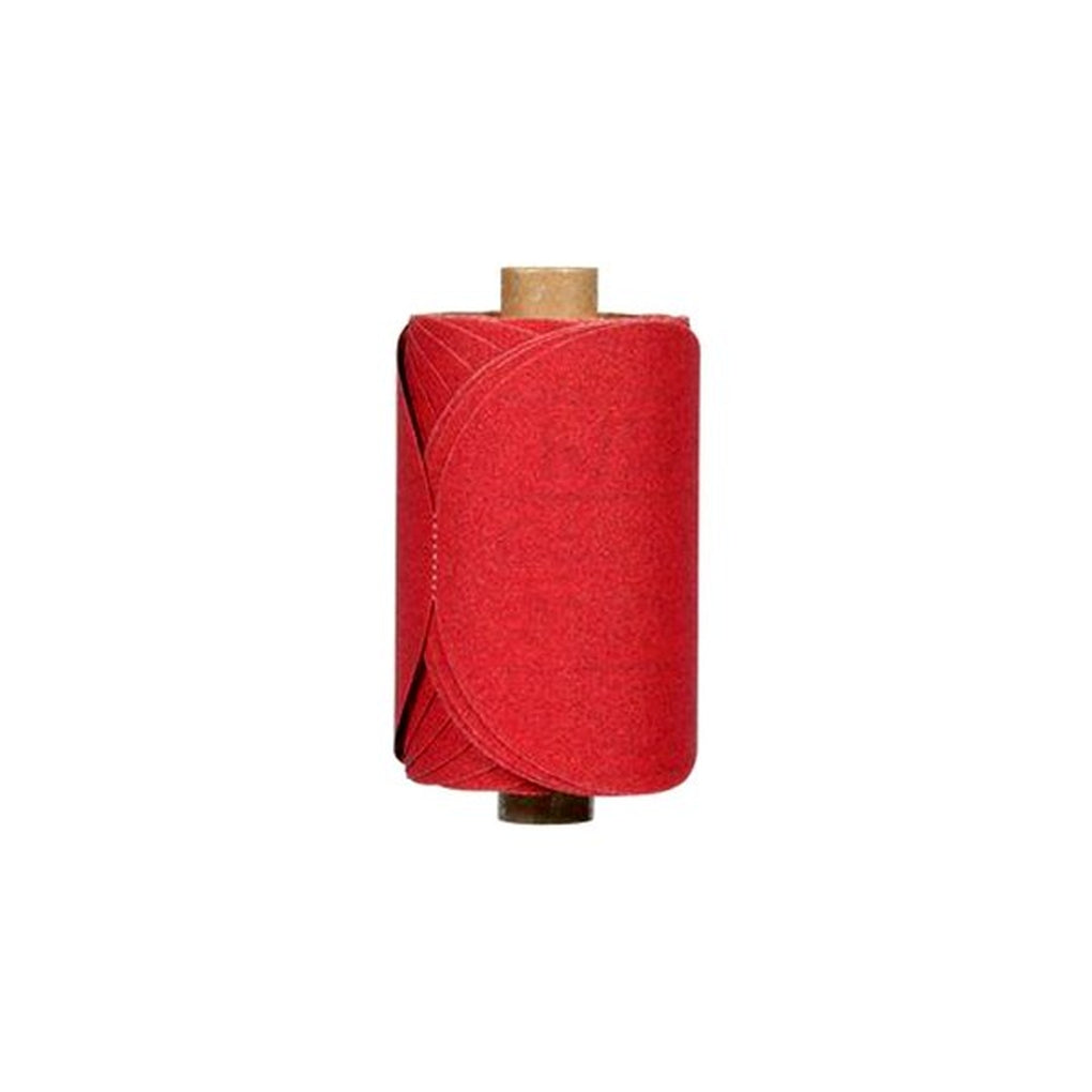 3M - 01608 - Red Abrasive Stikit PSA Disc, 5 in, P120