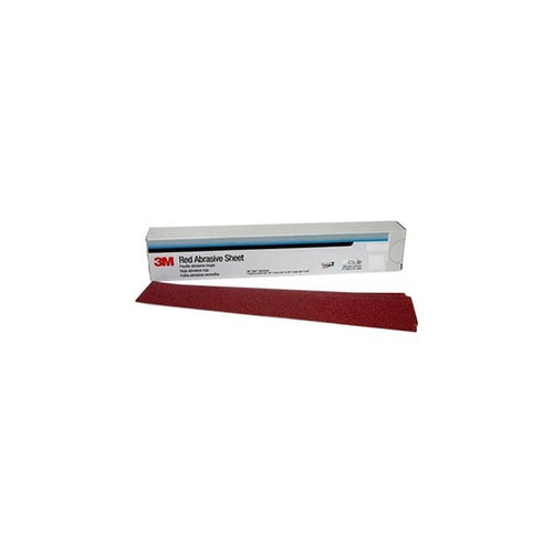 3M - 01679 - Red Abrasive Stikit File Sheet, 80 grade, 2-3/4 in X 16-1/2 in