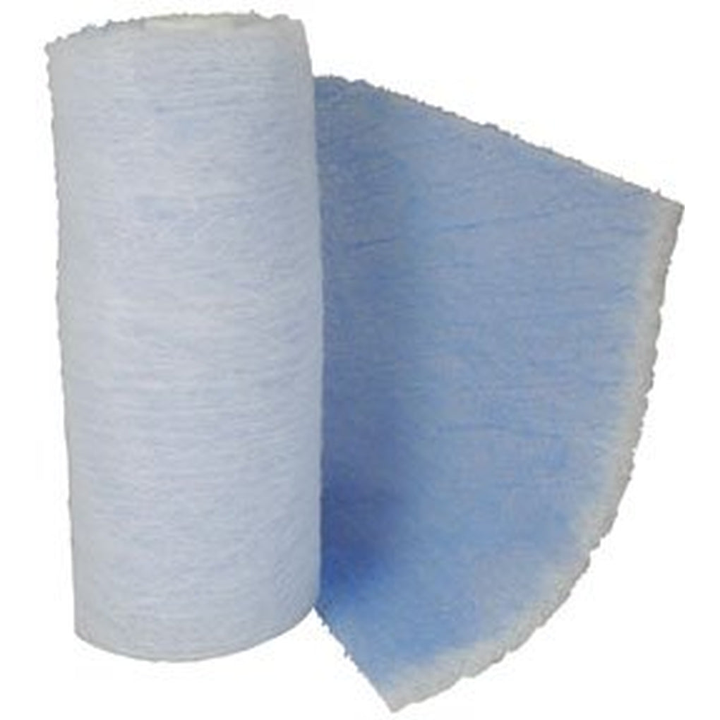 Viskon-Aire - 017-244 - 107X Blue/White Heavy Duty 18-Gram Fiberglass Arrestor Roll, 48in x 100ft x 2.5in