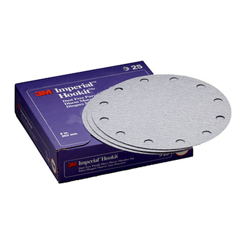 3M - 01853 - Imperial Hookit Dust-Free Disc 740I, 8 in, P36E, 25/box