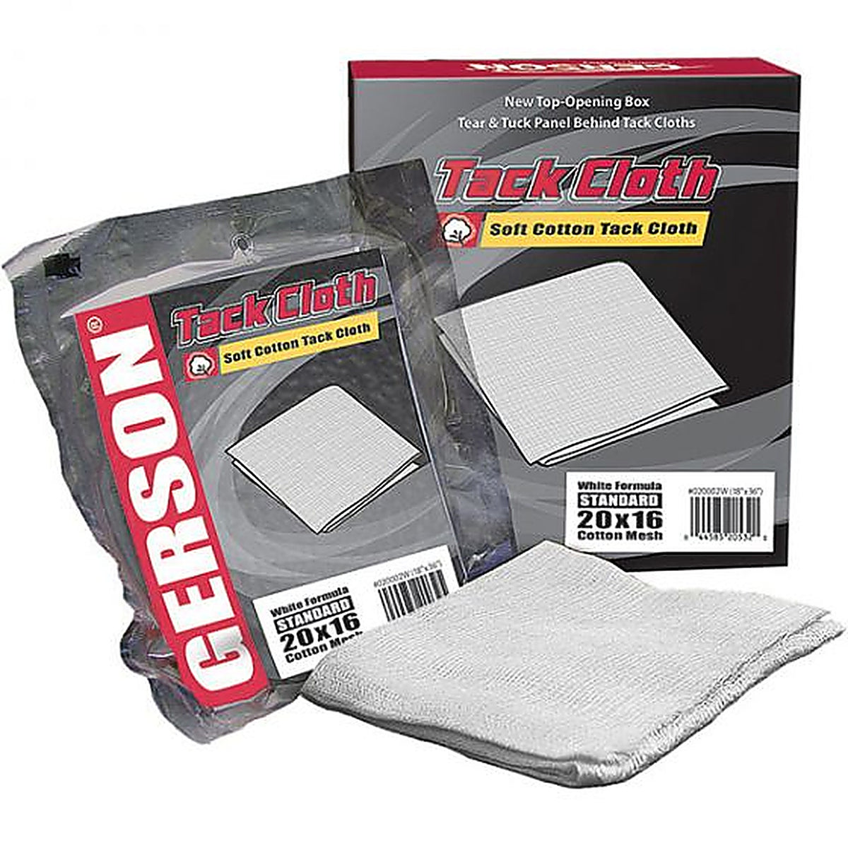 Gerson - 020002B - Tack Cloth-Light Tack, Standard, 20X16 Mesh, Blue Cotton