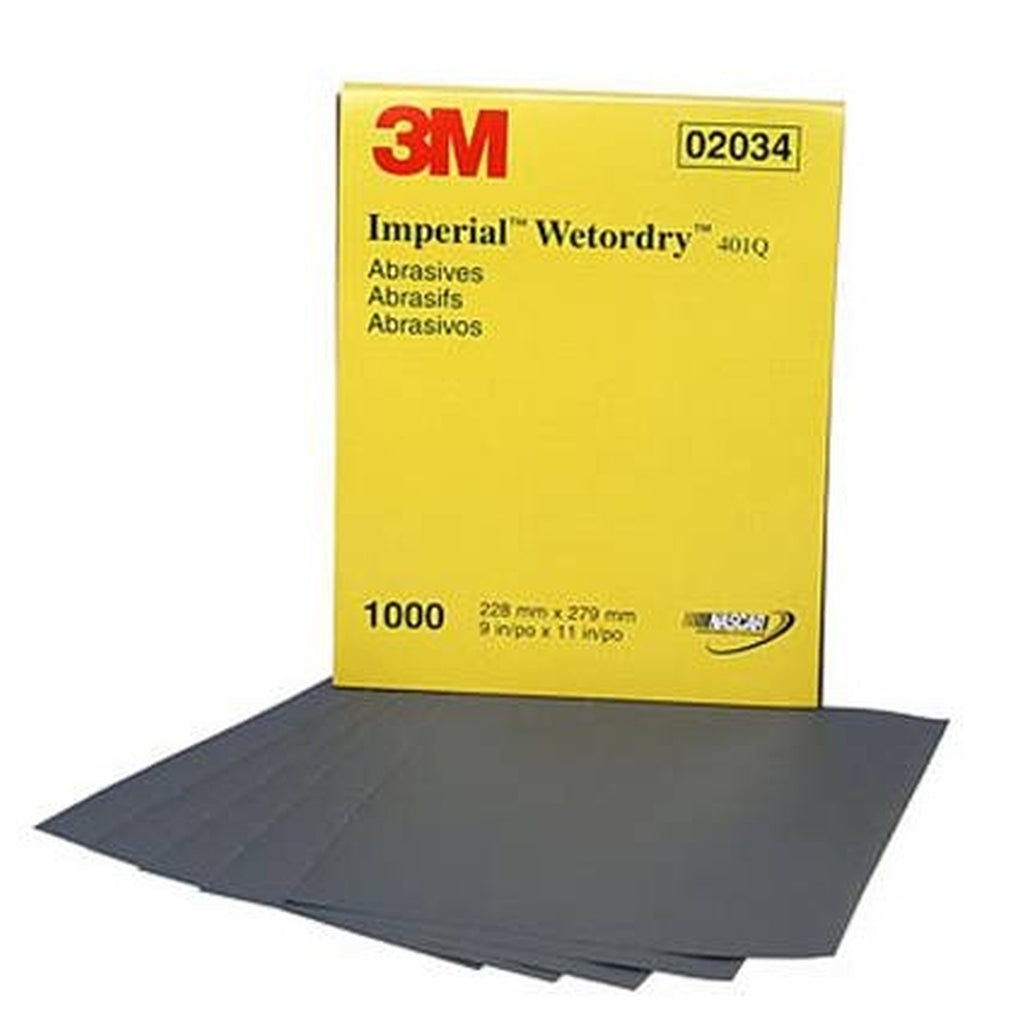 3M - 02034 - Imperial Wetordry Sheet, 9 in x 11 in, 1000A