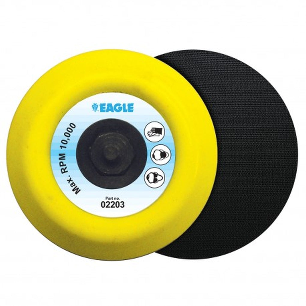 Eagle Abrasives|02203|KOVAX 02203 Disc Pad, 3 in, 1/4-28 Arbor/Shank, Super-Tack Attachment
