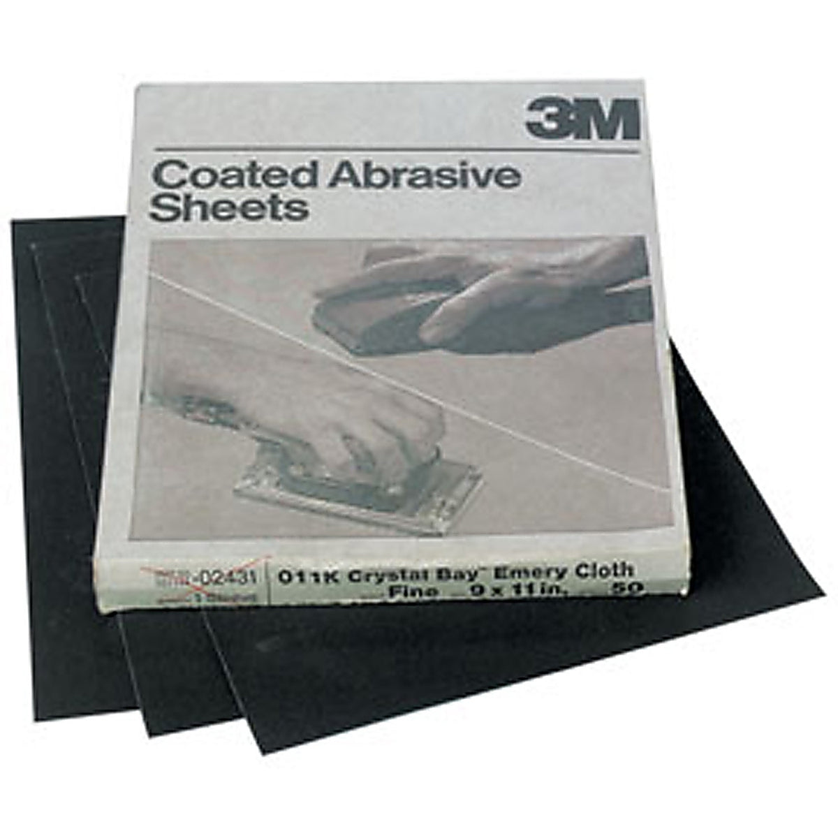 3M - 02431 - Cloth Sheet 011K, 9 in x 11 in Fine
