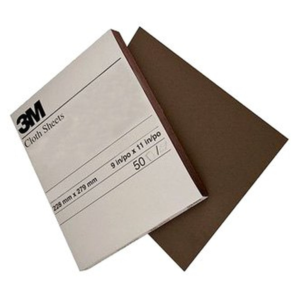 3M - 02433 - Cloth Sheet 011K, 9 in x 11 in Coarse