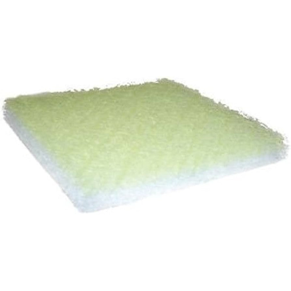 Viskon-Aire - 025-202 - XHD Yellow/White Extra Heavy Duty 22-Gram Fiberglass Paint Arrestor Pads, 20in x 20in x 2.5in - 50/Case