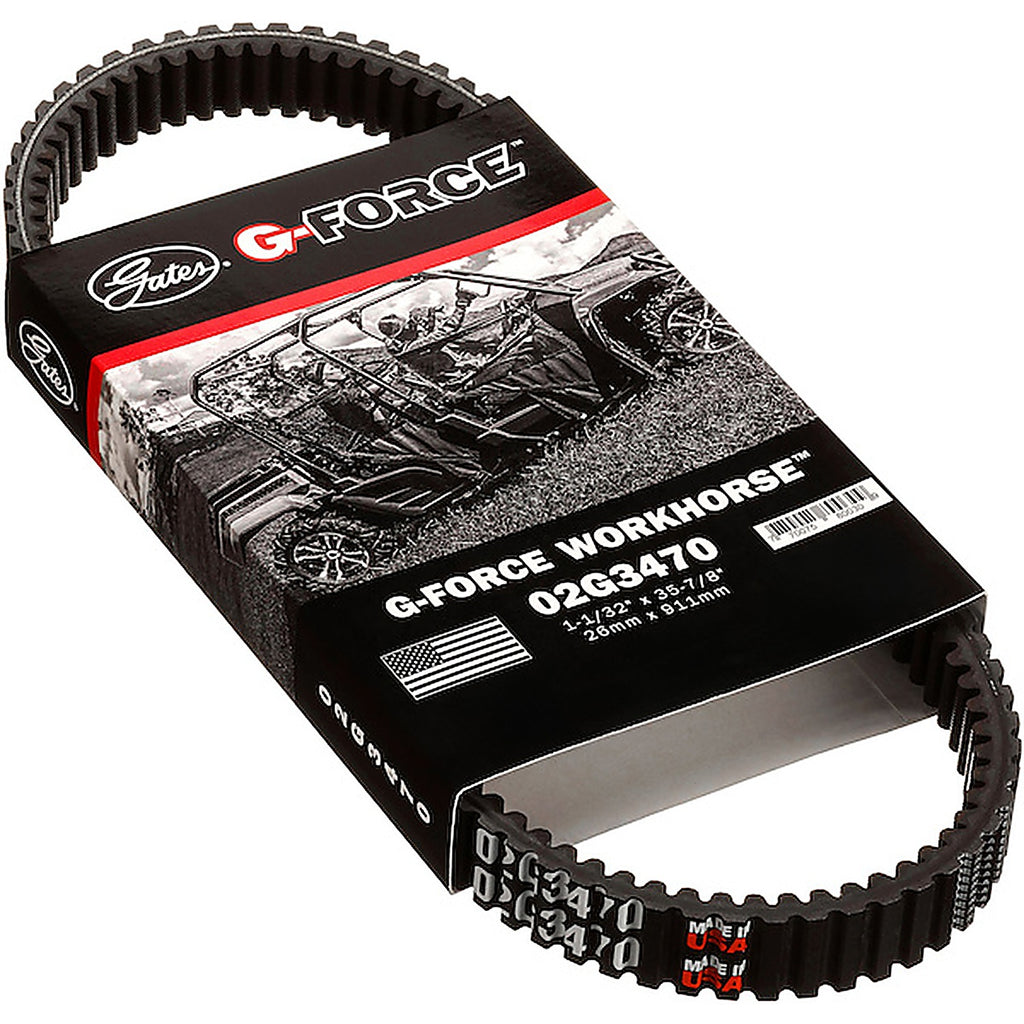 Gates - 02G3470 - G-Force Workhorse Continuously Variable Transmission (Cvt) Belt