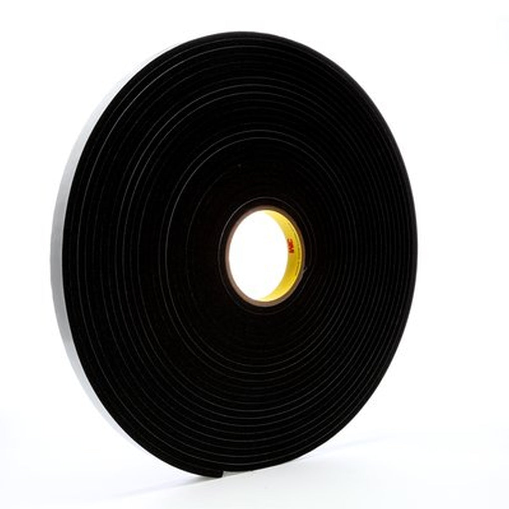 3M - 03319 - Vinyl Foam Tape 4504 Black, 3/4 in x 18 yd - 70002461278