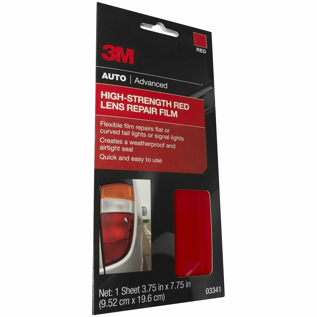 3M - 03341 - High Strength Lens Repair Film Red, 3.75 in x 7.75 in