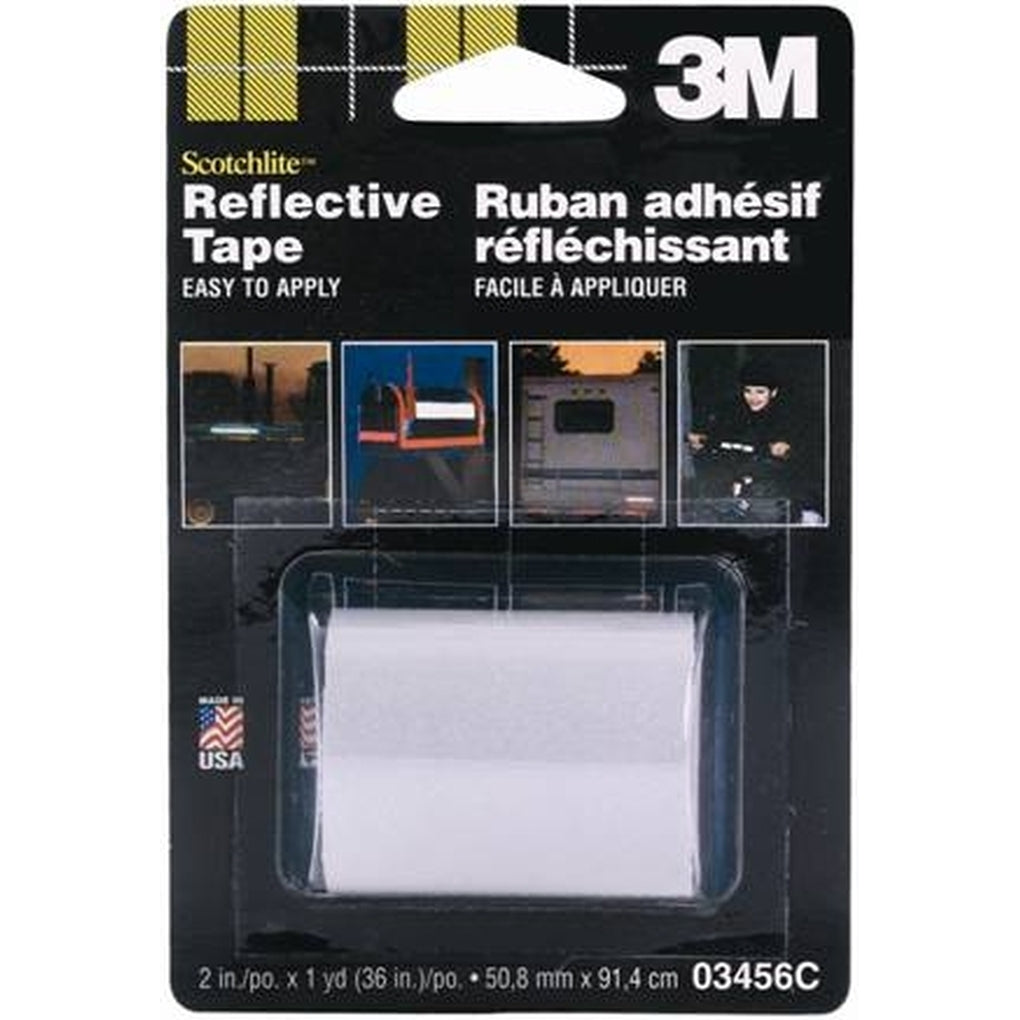 3M - 03456 - Scotchlite Reflective Tape, 2 in x 36 in, Silver