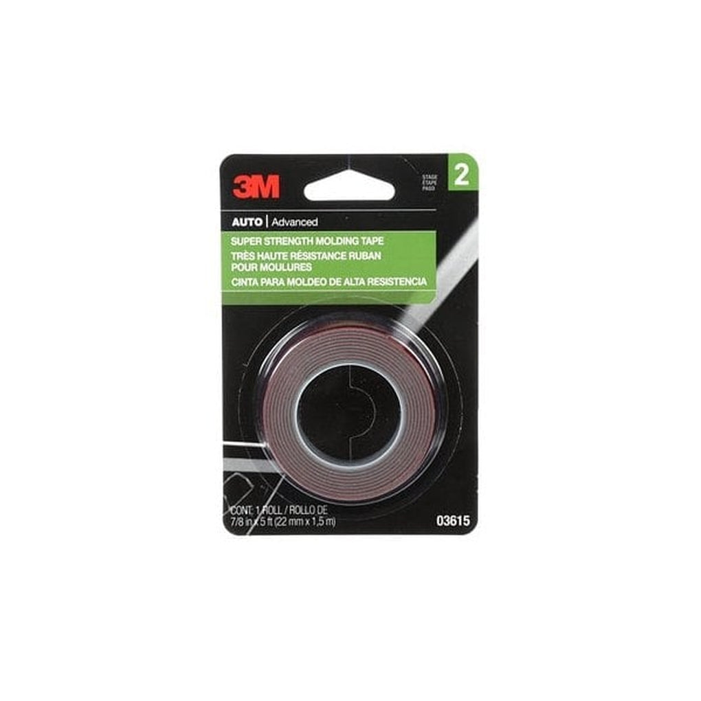 3M - 03615 - Scotch-Mount Molding Tape, 7/8 in x 5 ft