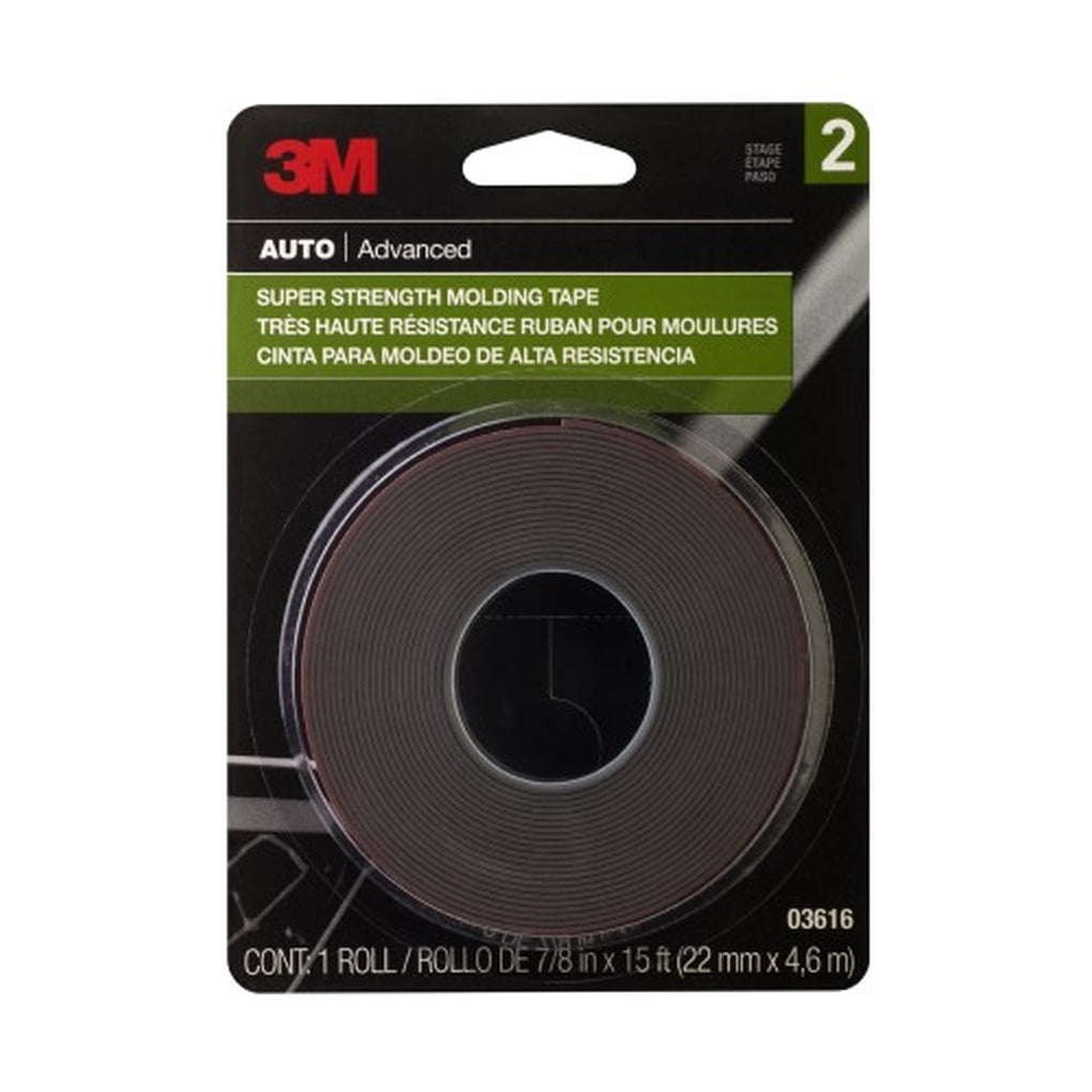 3M - 03616 - Scotch-Mount Molding Tape, 7/8 in x 15 ft