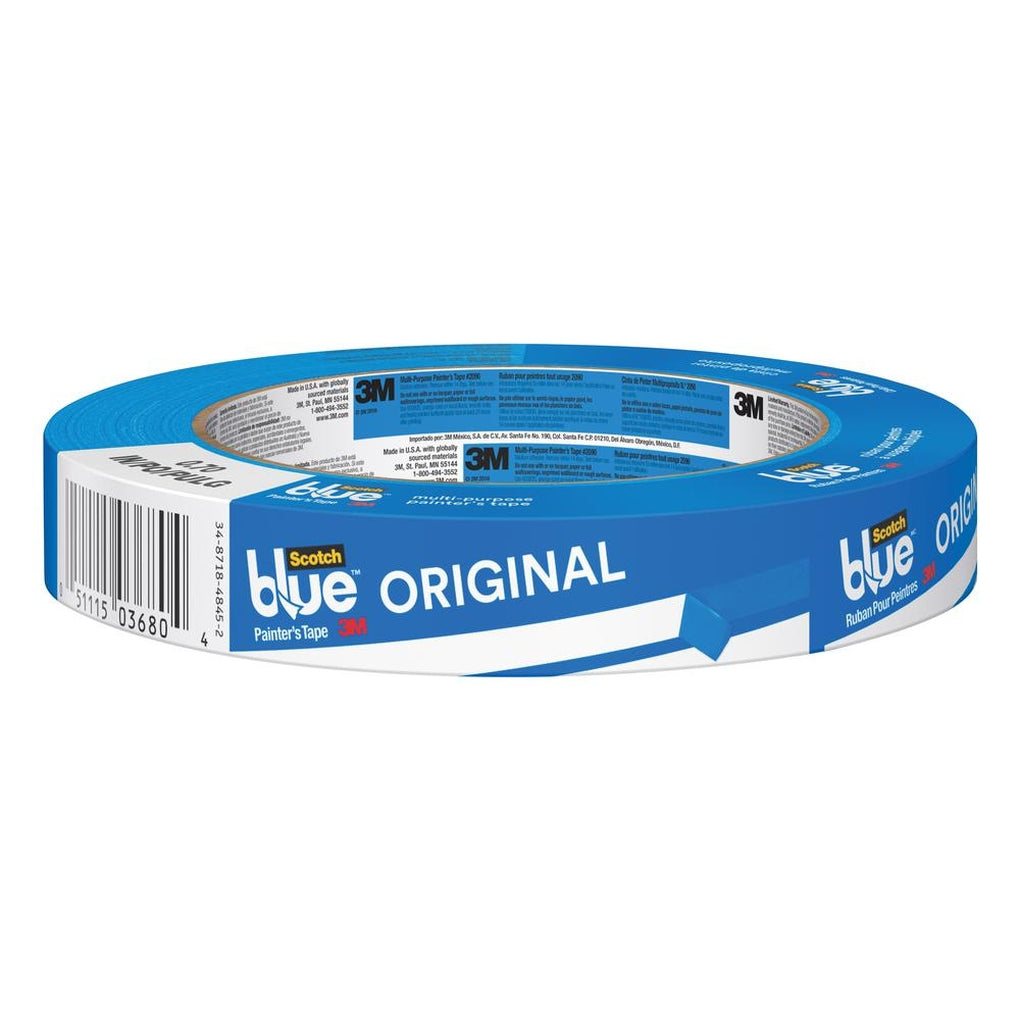 3M - 03680 - ScotchBlue Painters Tape for Multi-Surfaces 2090.75C, .75 in x 60 yd - 70071375169