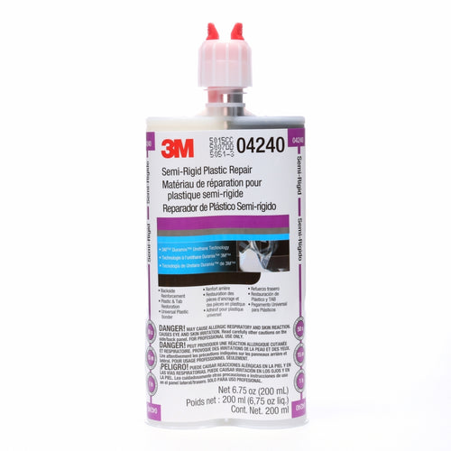 3M - 04240 - Semi-Rigid Plastic Repair, 200 mL