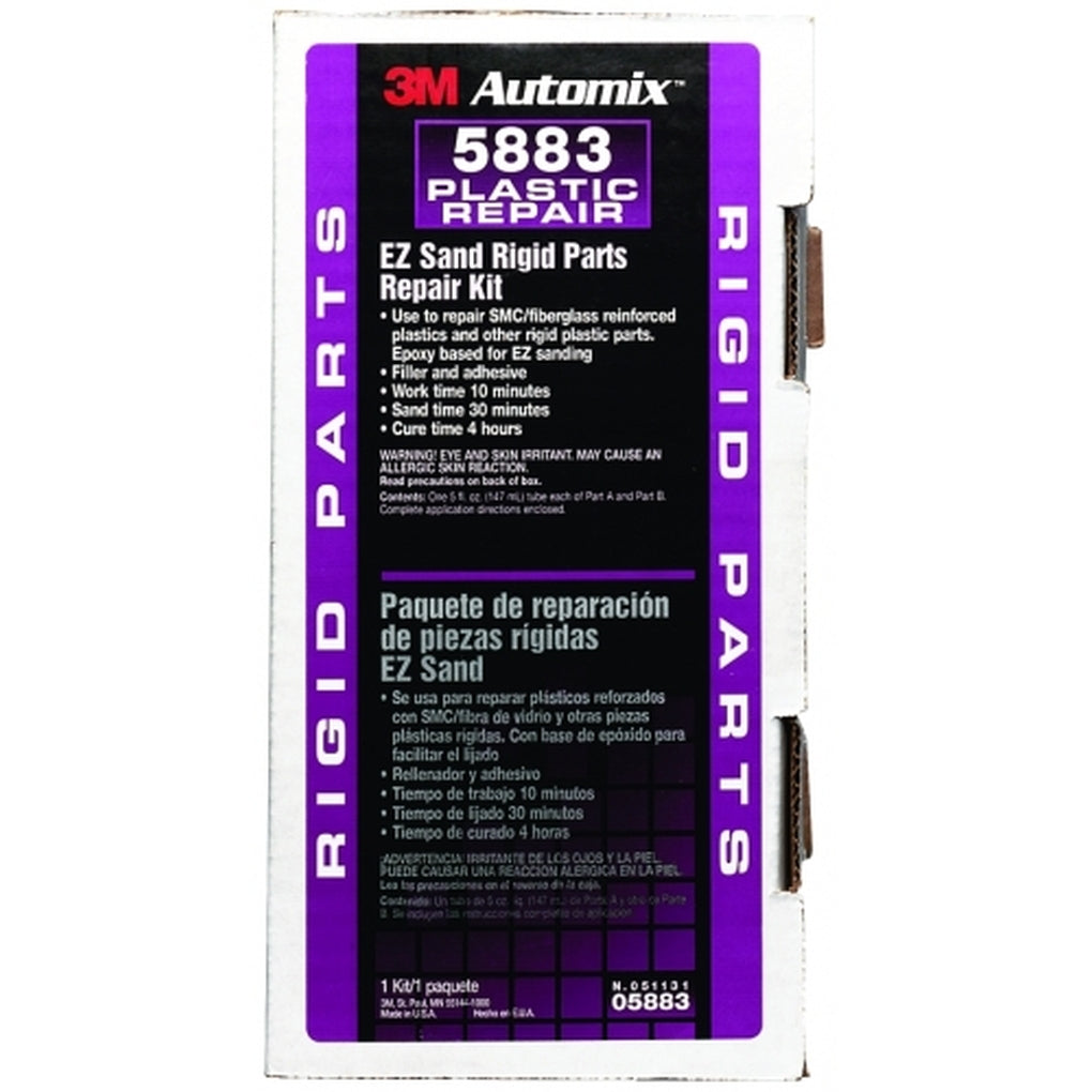 3M - 05883 - Automix EZ Sand Rigid Parts Repair, 5 oz tube Kit