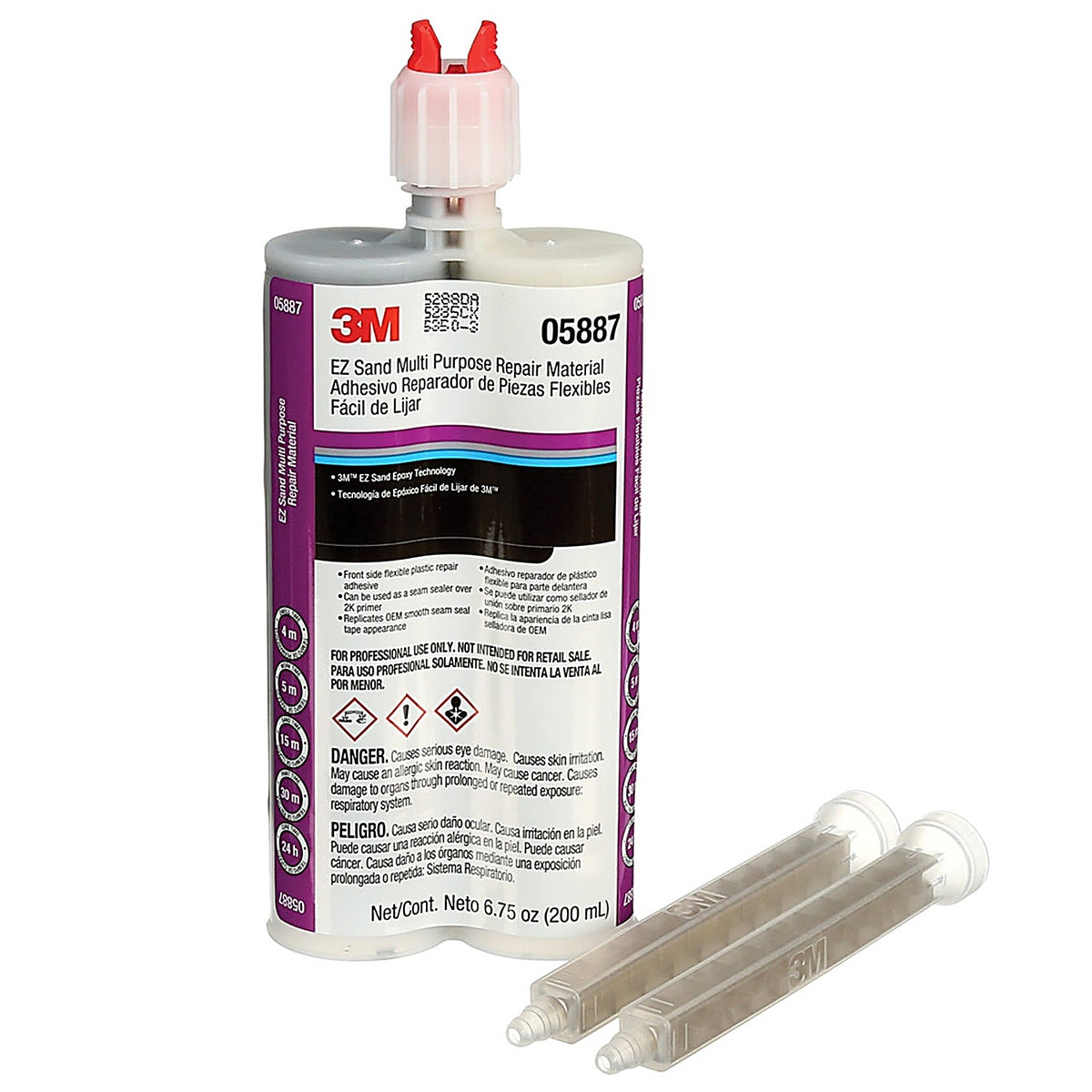 3M - 05887 - Automix EZ Sand Flexible Parts Repair, 200 mL