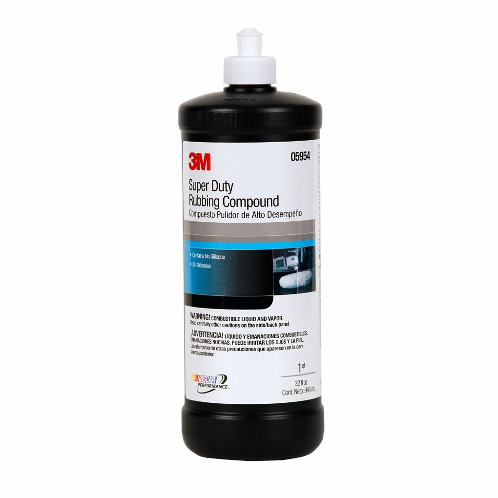 3M - 05954 - Super Duty Rubbing Compound, 1 Quart, - 60455051726