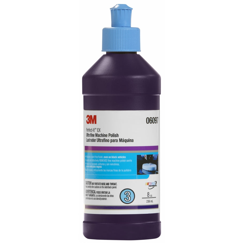 3M - 06097 - Perfect-It EX Ultrafine Machine Polish, 8 oz. - 60455084818