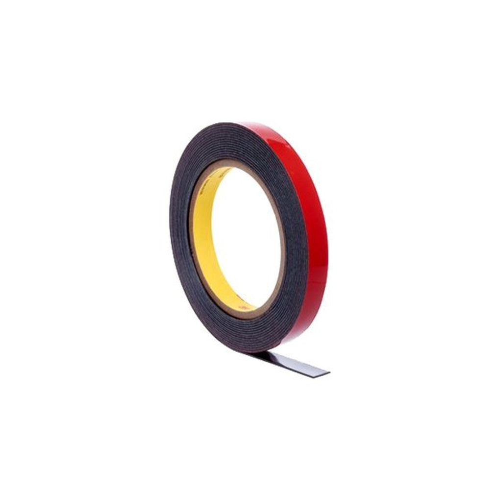 3M - 06388 - Automotive Acrylic Plus Premium Attachment Tape, Black, 1.12 mm, 1/2 in x 20 yd - 75347085898
