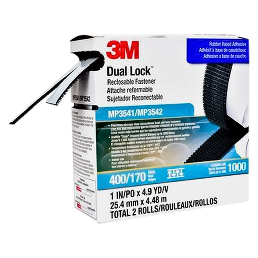 3M - 06483 - Dual Lock Reclosable Fastener System MP3541/MP3542 Black