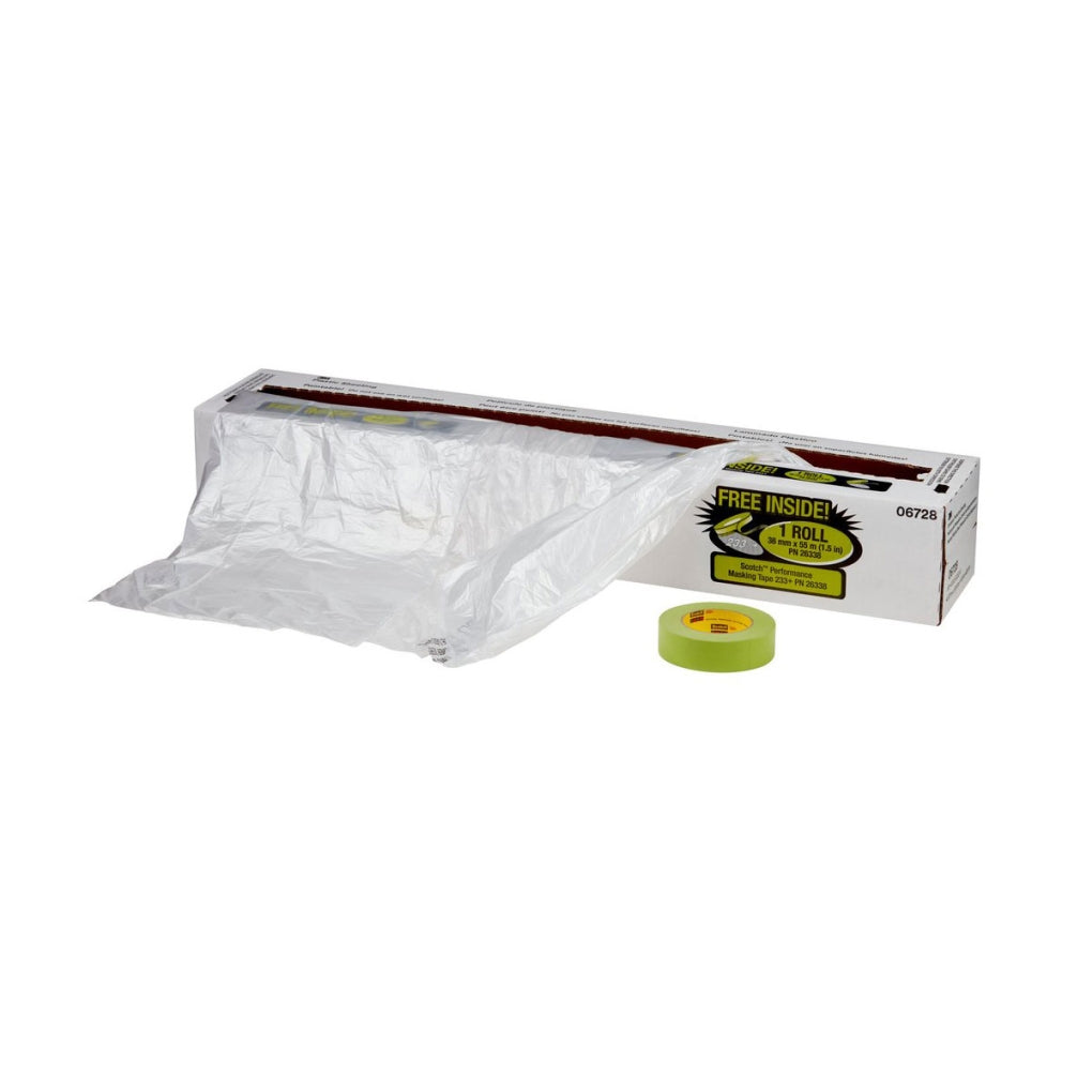 3M - 06728 - Overspray Protective Sheeting, 16 ft x 350 ft