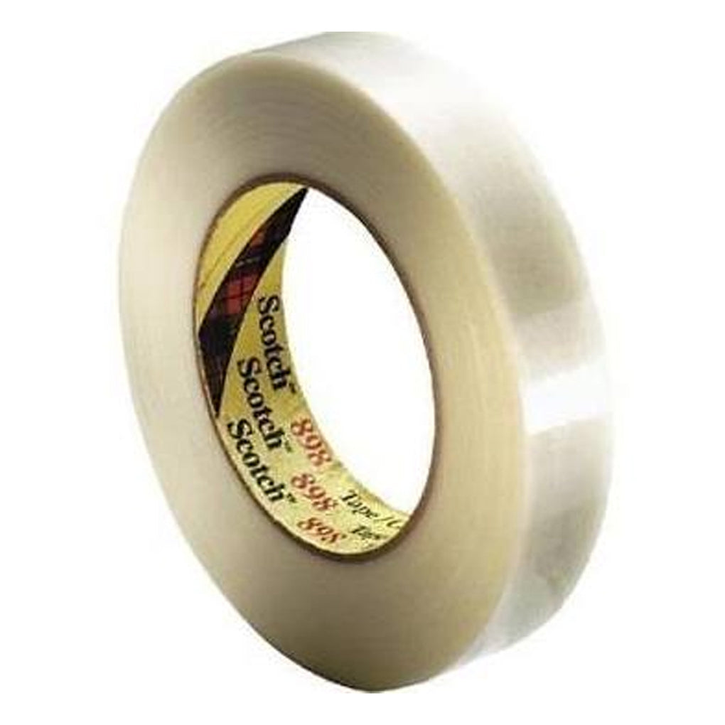 3M - 06898 - Scotch Filament Tape 898 Clear, 24 mm x 55 m