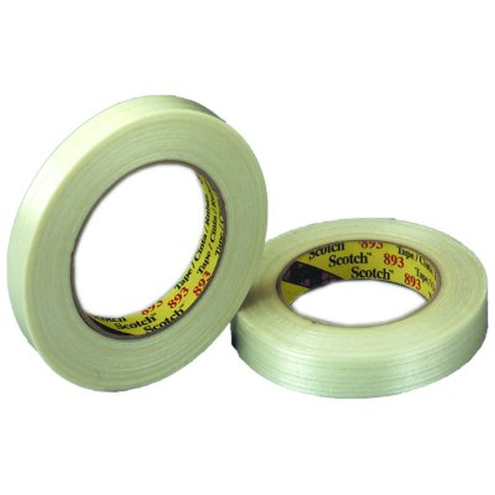 3M - 06937 - Scotch Filament Tape 893, Clear, 12 mm x 55 m - 70006248721
