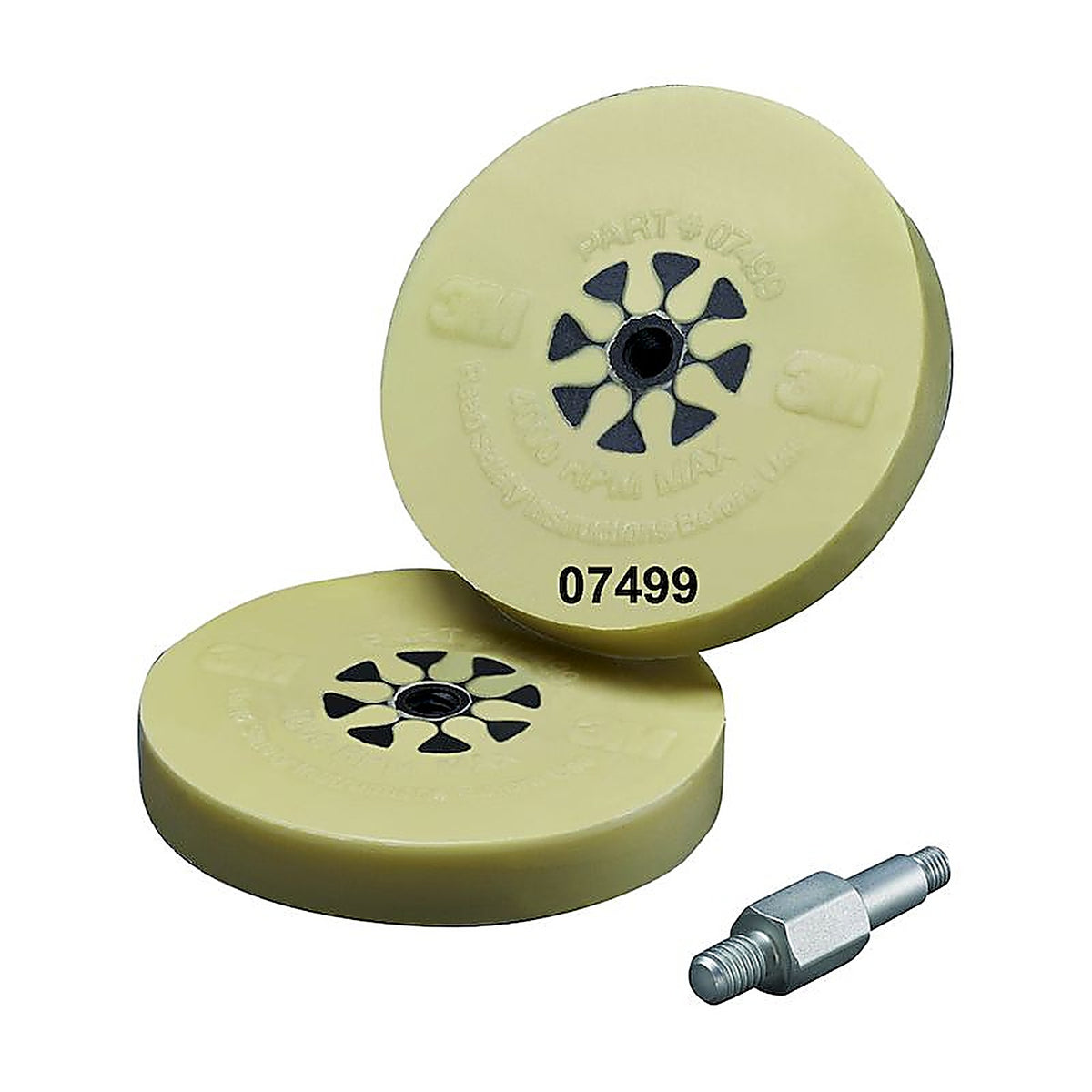3M - 07499 - Stripe Off Wheel, 4 in, Fine grade, 1 wheel only