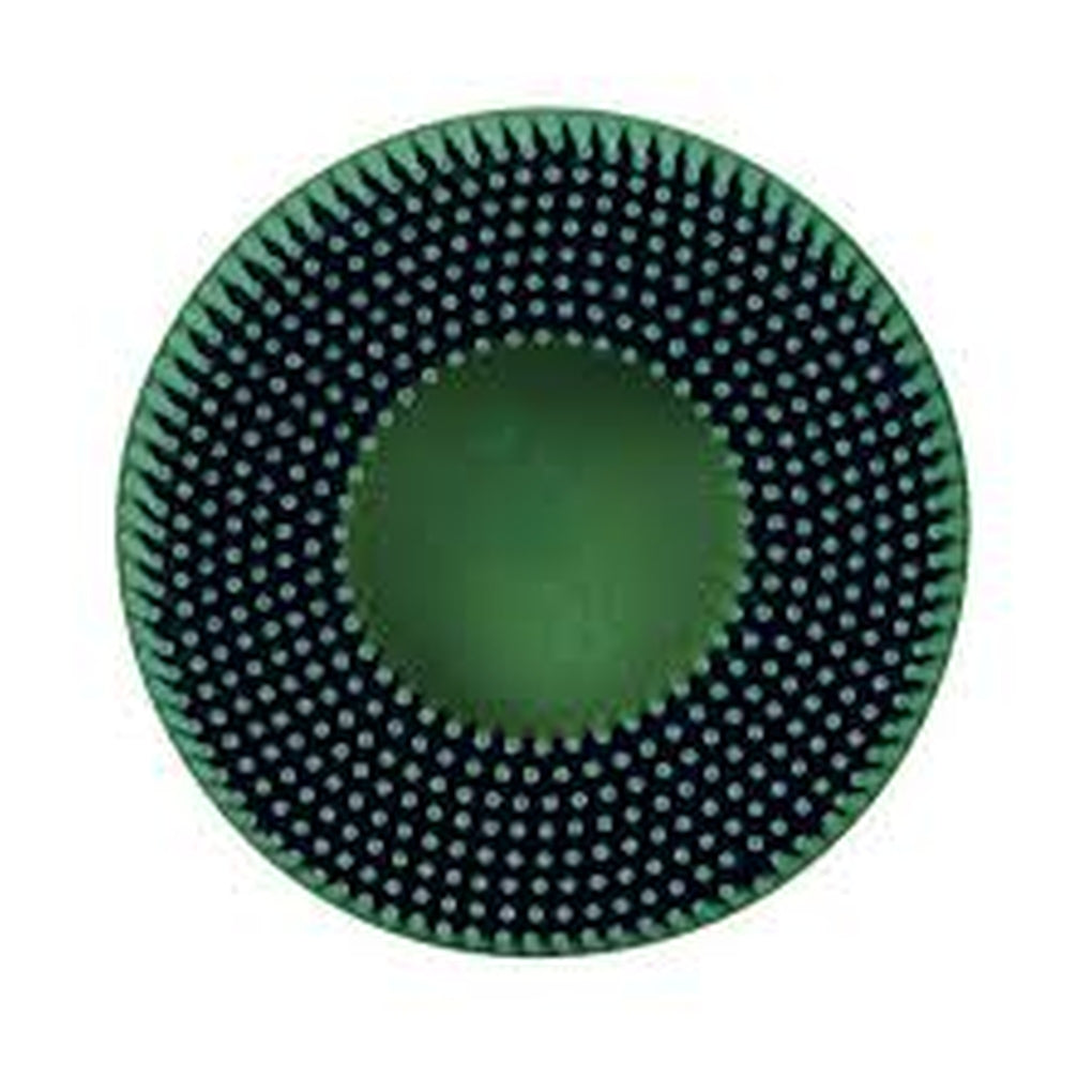 3M - 07530 - Scotch-Brite Roloc Bristle Disc, 1 in 50 Green, 10 per box - 61500138849