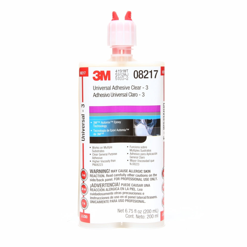 3M - 08217 - Universal Adhesive Clear - 3, 200 mL
