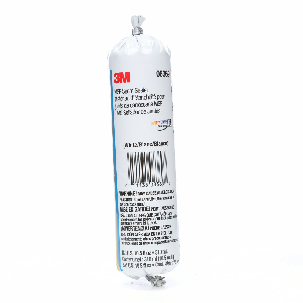3M - 08369 - MSP Seam Sealer, White, 310 mL Flexpack, - 60455050132