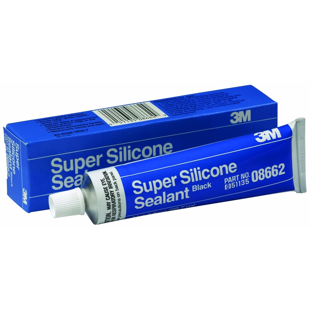3M - 08662 - Super Silicone Seal, Black