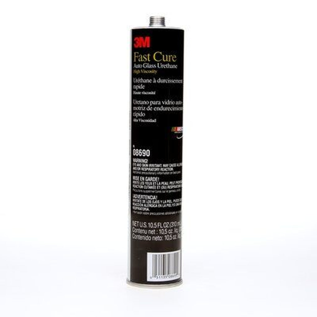 3M - 08690 - Fast Cure Auto Glass Urethane, 10.5 fl oz Cartridge