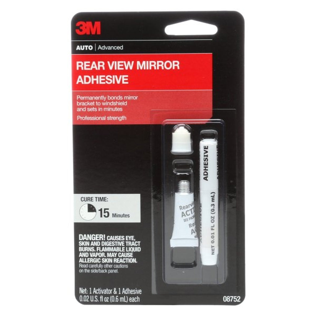 3M - 08752 - Rearview Mirror Adhesive, 0.02 fl oz