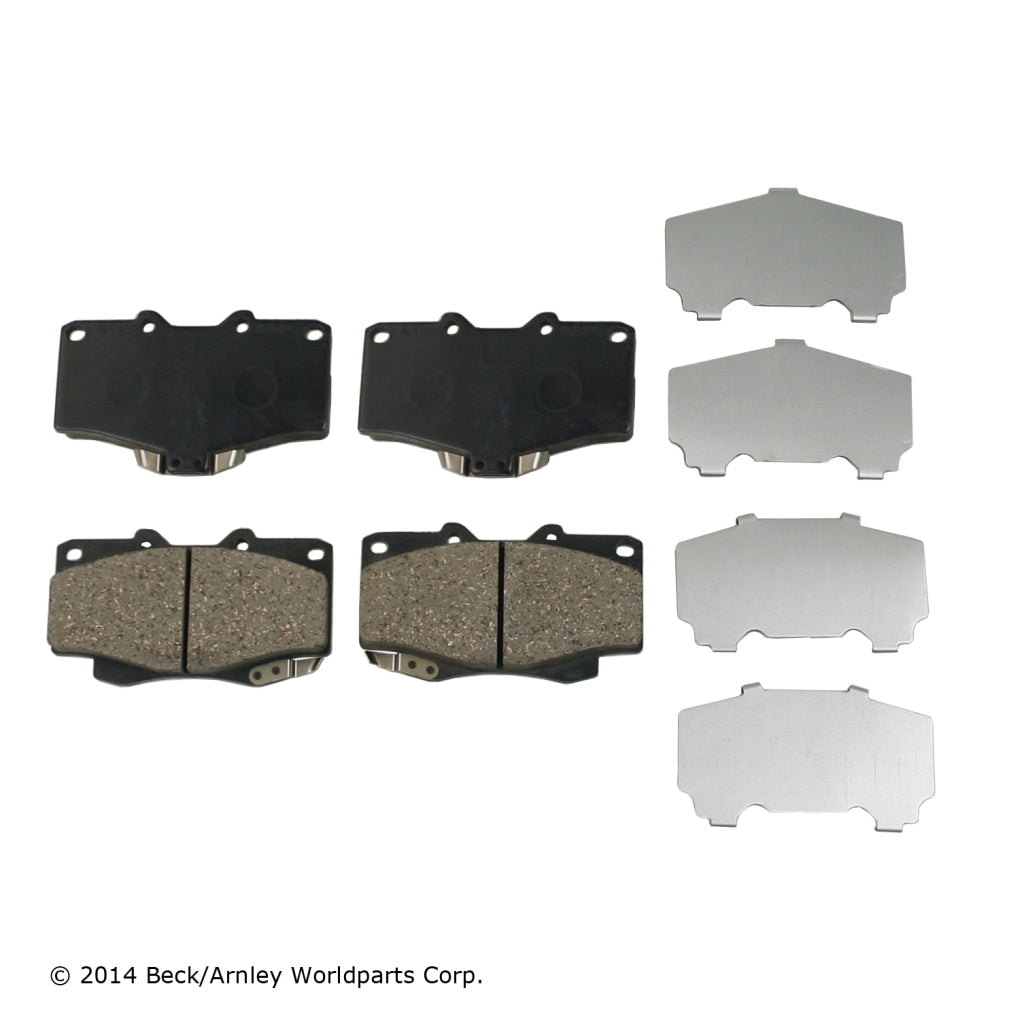 Beck Arnley - 089-1391 - OE Brake Pads