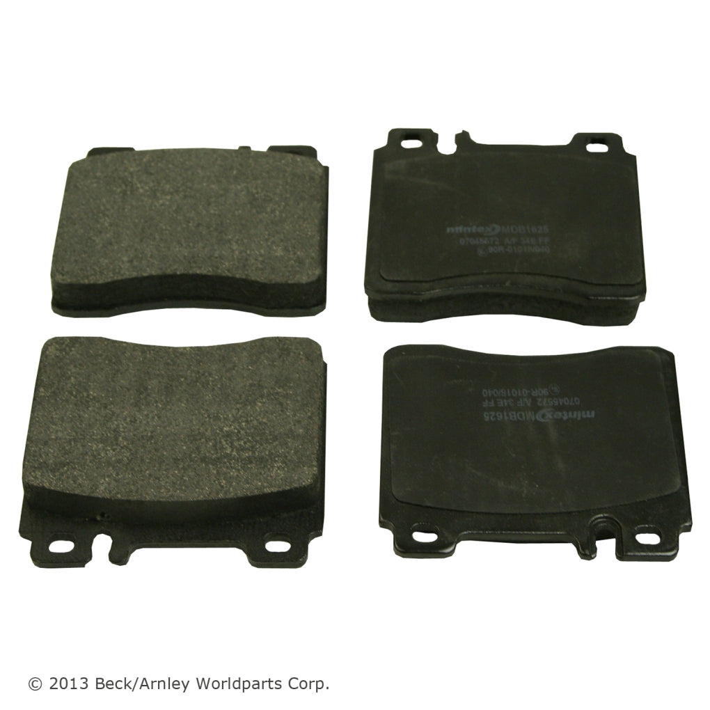 Beck Arnley - 089-1493 - OE Brake Pads