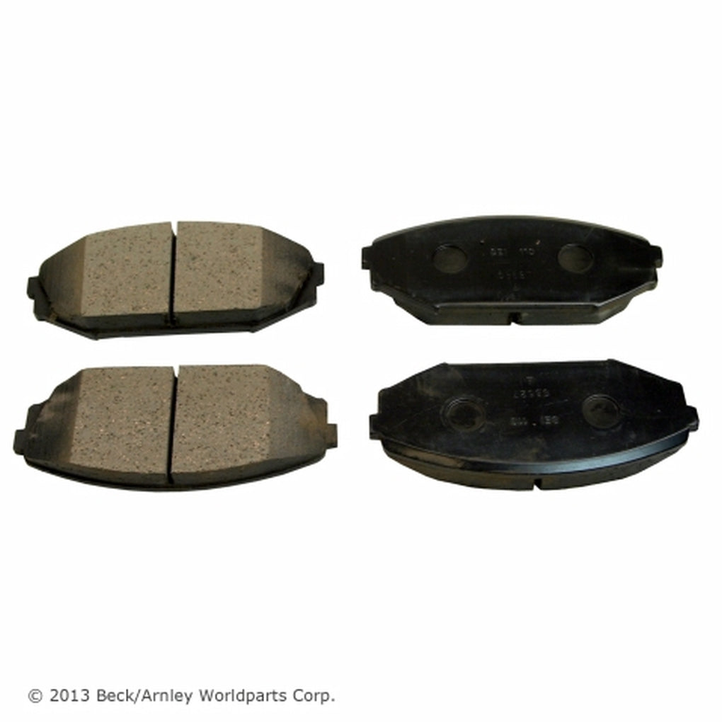 Beck Arnley - 089-1605 - OE Brake Pads